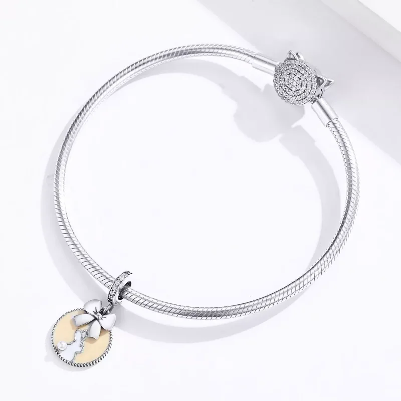 (resim) Pandora tarzı Tavşan Sallantılı Charm - SCC1439 - Görüntüle 4