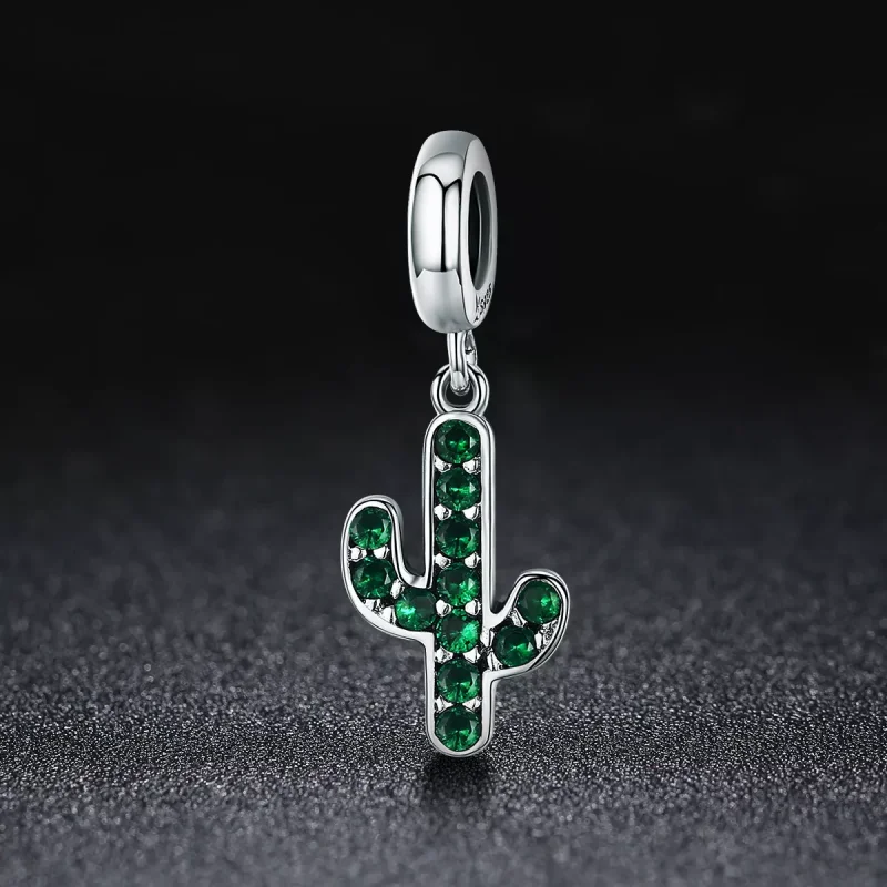 (resim) Pandora tarzı taze kaktüs Sallantılı Charm - SCC515 - Görüntüle 2