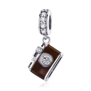 (resim) Pandora tarzı Vintage Dijital Kamera Sallantılı Charm - SCC953