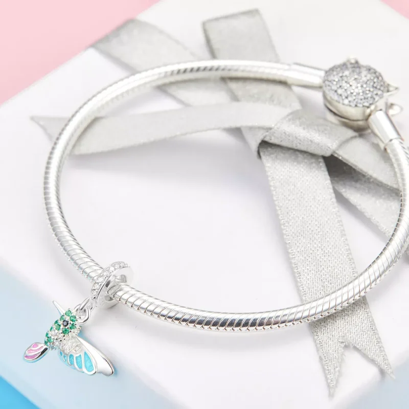 (resim) Pandora tarzı yalıçapkını Sallantılı Charm - SCC991 - Görüntüle 4