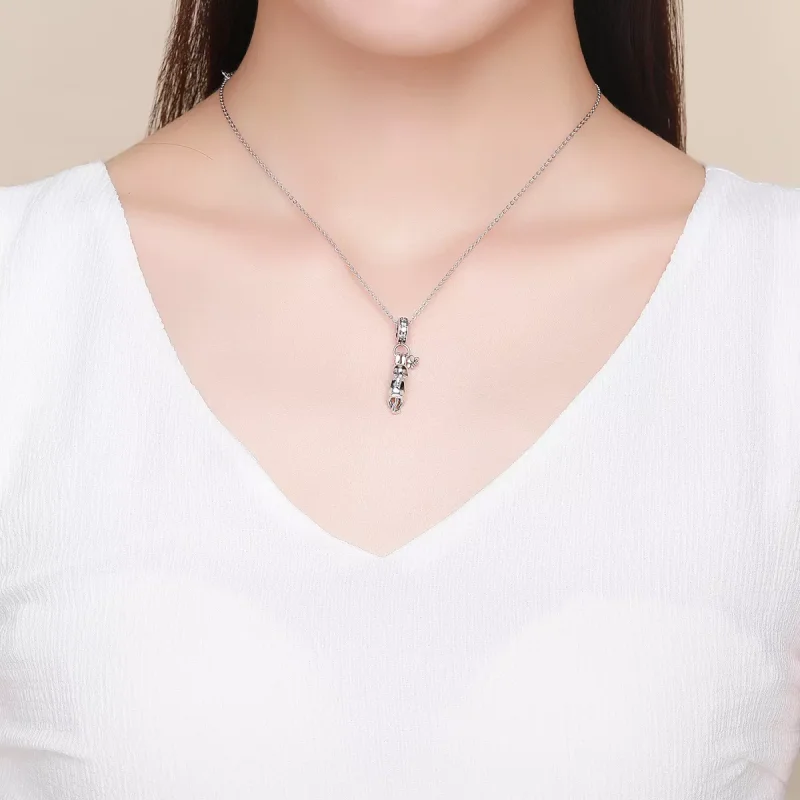 (resim) Pandora tarzı Yapışkan Kedi Sallantılı Charm - SCC930 - Görüntüle 5