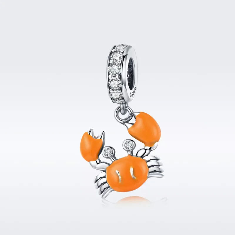 (resim) Pandora tarzı Yaz Yengeci Sallantılı Charm - BSC076 - Görüntüle 5