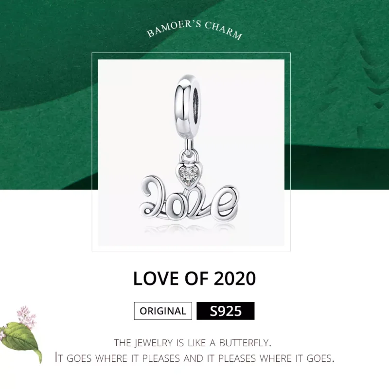 (resim) Pandora tarzı Yıldönümü 2020 Sallantılı Charm - SCC1354 - Görüntüle 5
