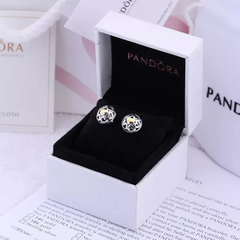 (resim) Pandora Çi̇vi̇ küpeler, Tek gerçek aşkım - 290557 - Görüntüle 2