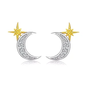 (resim) Pandora tarzı Ay Işığı Çi̇vi̇ küpeler - SCE729
