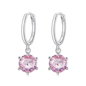 (resim) Pandora tarzı Cz Sallantılı Küpe - SCE1020-PK