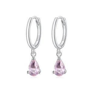 (resim) Pandora tarzı Düşürmek Sallantılı Küpe - SCE1018-PK