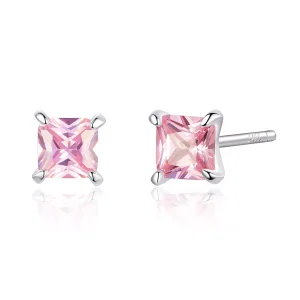 (resim) Pandora tarzı Pembe Şans Çi̇vi̇ küpeler - SCE660