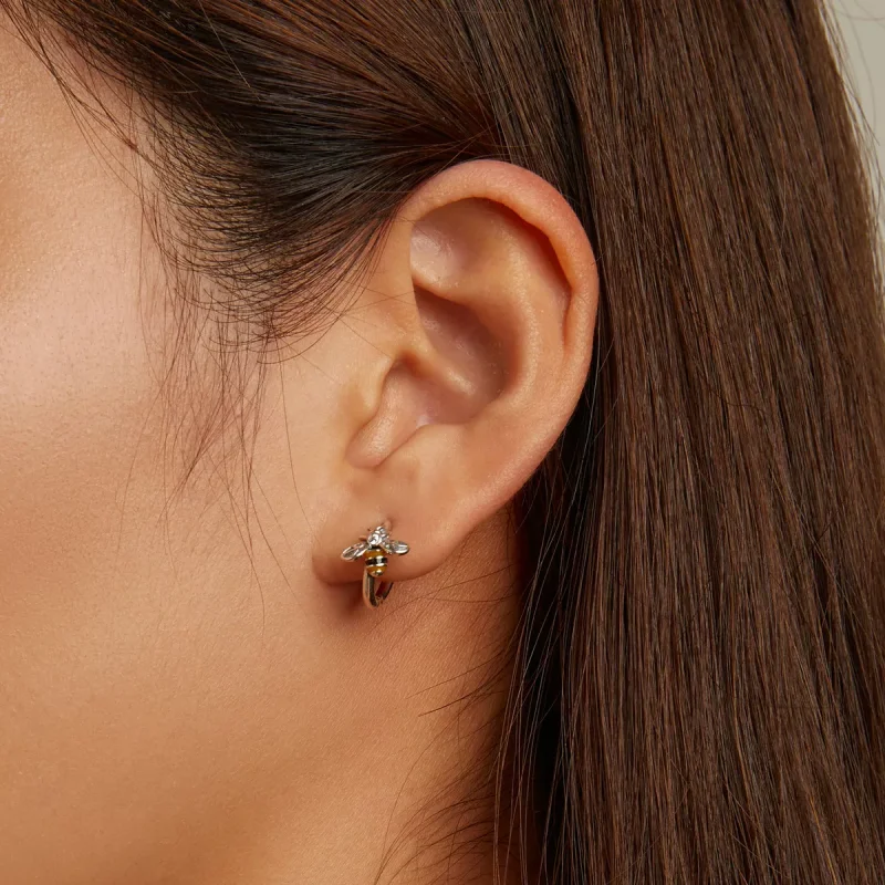 (resim) Pandora Stili Mini Arı Küpe - SCE1337 - Görüntüle 8