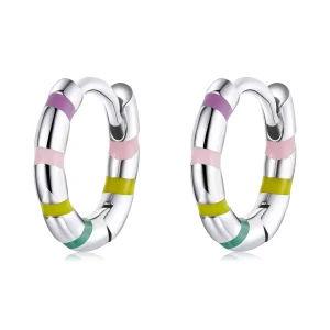 (resim) Pandora Stili Mini Kurdele Küpe - SCE1284