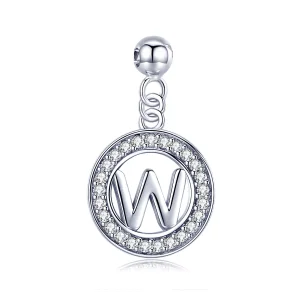 (resim) Pandora Stil Benim Dilek Harf-W Dangle - BSP001-W