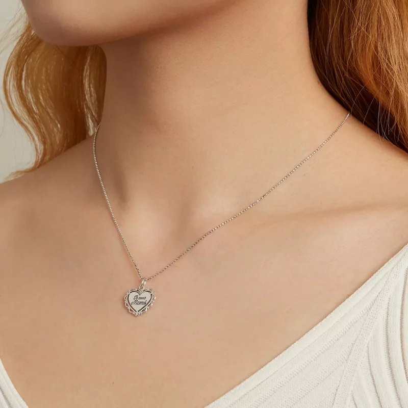 (resim) Pandora Stili Dantel Aşk Kolye - SCN470 - Görüntüle 7