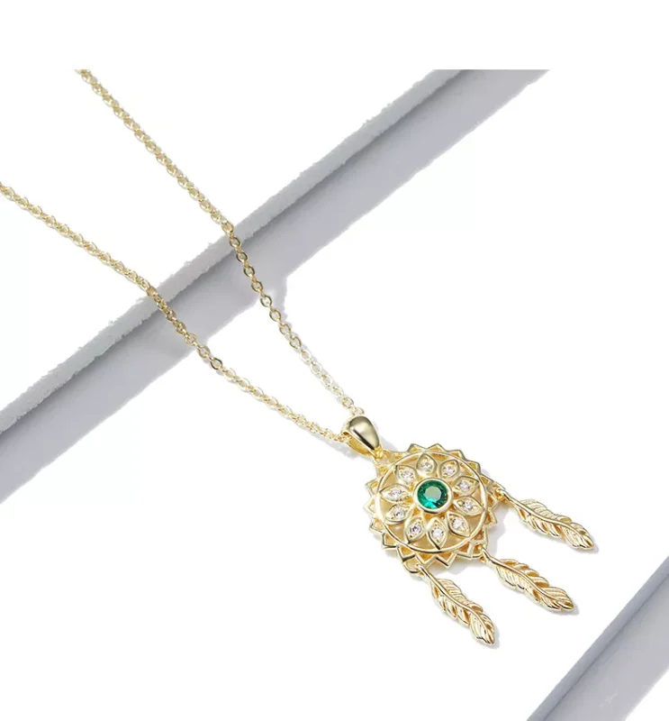 (resim) Pandora Stili Dreamcatcher Kolye - SCN263-B - Görüntüle 4