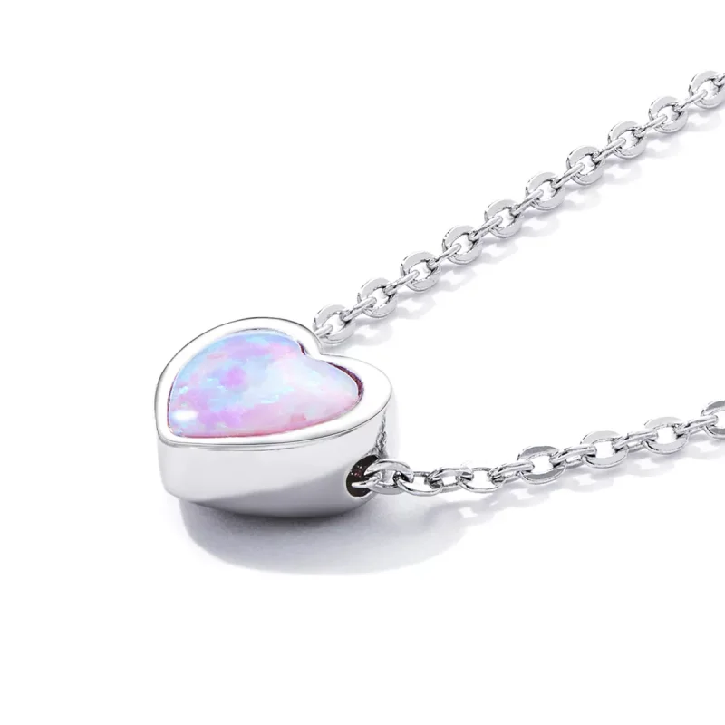 (resim) Pandora Stili Opal Aşk Kolye - SCN471 - Görüntüle 3