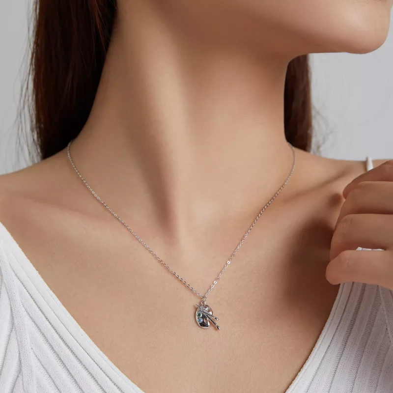 (resim) Pandora tarzı Sanatsal Yaşam Kolye - SCN457 - Görüntüle 8