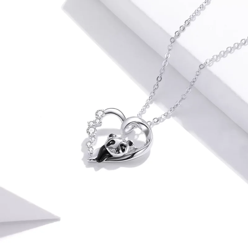 (resim) Pandora tarzı Sevimli Küçük Panda Kolye - SCN453 - Görüntüle 2
