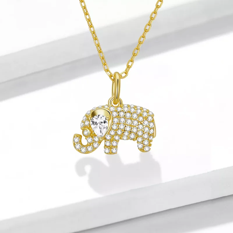 (resim) Pandora tarzında zarif fil kolye - BSN239-B - Görüntüle 2