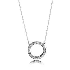 (resim) PANDORA Kalpleri Kolye - 590514CZ-45