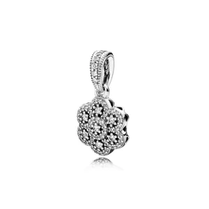 (resim) Pandora kristalize çiçek Kolye Ucu - 390392cz