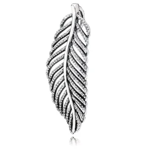 (resim) Pandora Kuş tüyü Kolye Ucu - 390350CZ