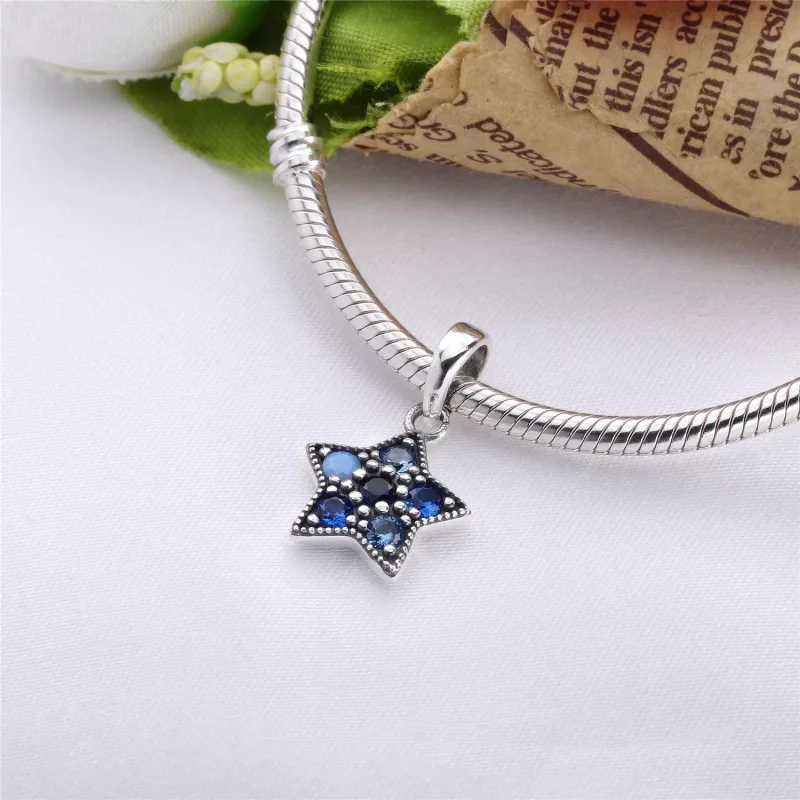 (resim) Pandora Mavi yıldız Kolye Ucu - 396376NSBMX - Görüntüle 4