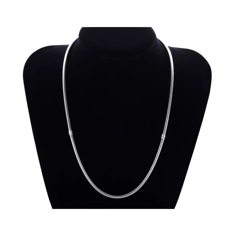 (resim) Pandora Sterling Barrel Clasp Zincir Kolye - 590703HV - Görüntüle 4