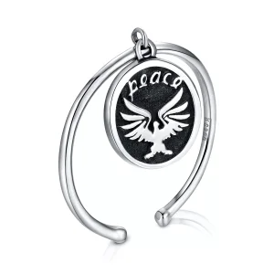 (resim) Pandora Stili Vintage Sikke Açık Yüzük - SCR655