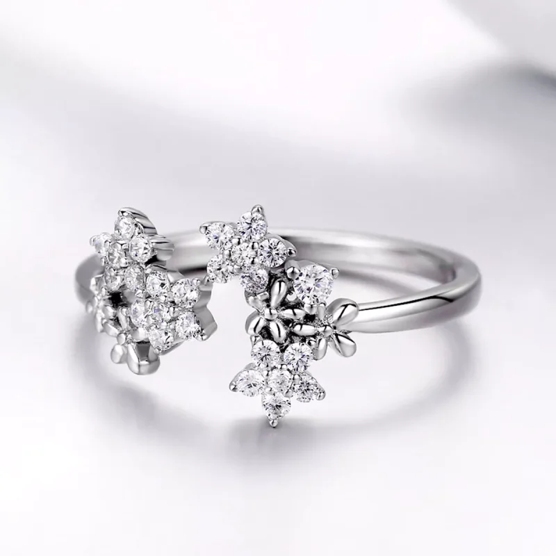 (resim) Pandora tarzı Gypsophila Açık Yüzük - BSR021 - Görüntüle 2
