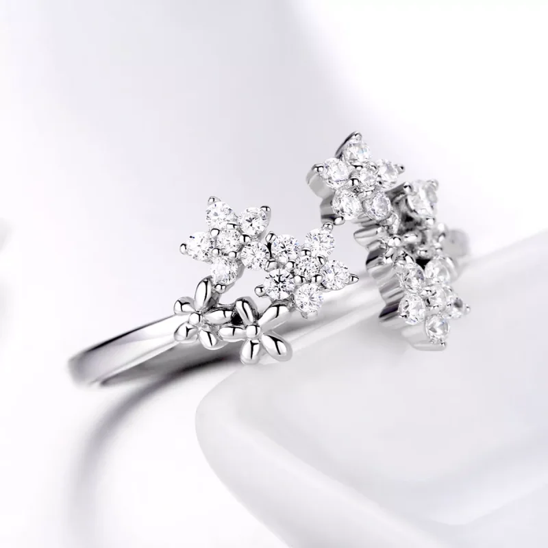 (resim) Pandora tarzı Gypsophila Açık Yüzük - BSR021 - Görüntüle 3
