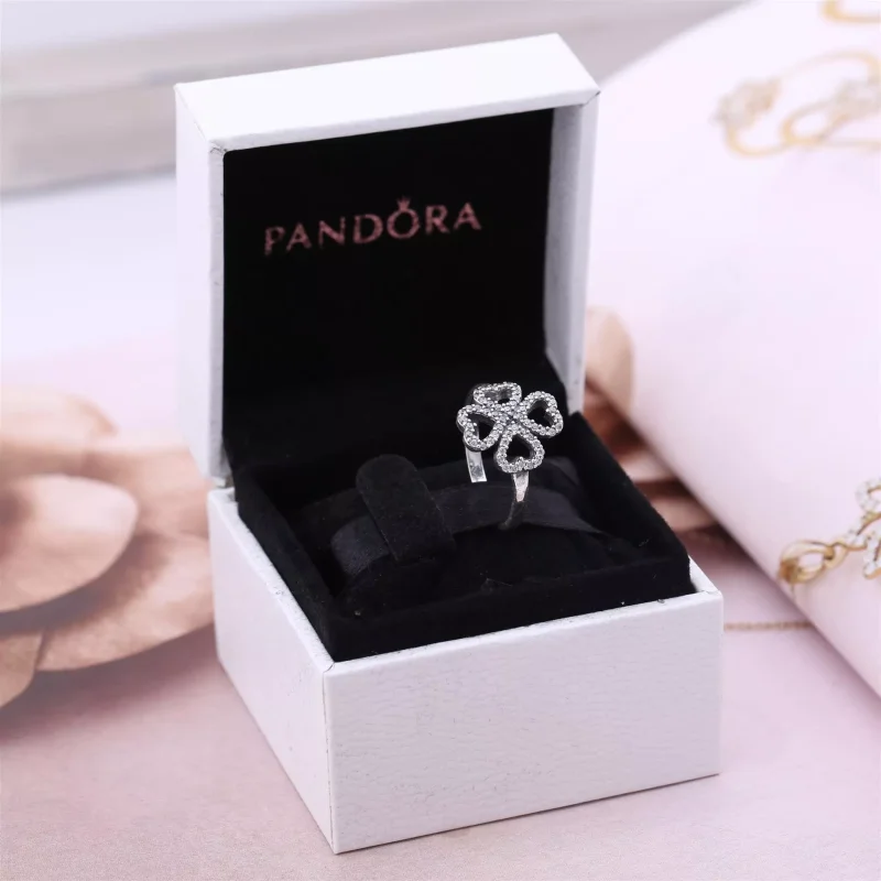 (resim) Pandora Aşkın Yaprakları Yüzük - 190978CZ - Görüntüle 4