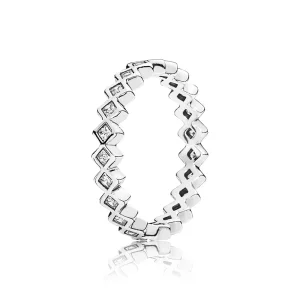(resim) Pandora çekici prenses Yüzük - 190944CZ
