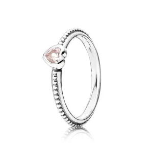 (resim) Pandora hassas kalp Yüzük - 190896SLP