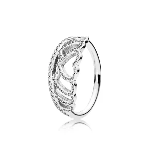 (resim) Pandora kalpler taç Yüzük - 190958CZ