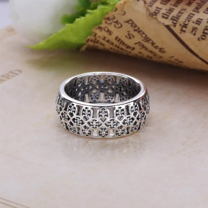 (resim) Pandora karmaşık kafes Yüzük - 190955CZ - Görüntüle 2