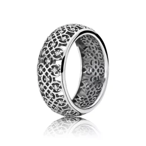 (resim) Pandora karmaşık kafes Yüzük - 190955CZ