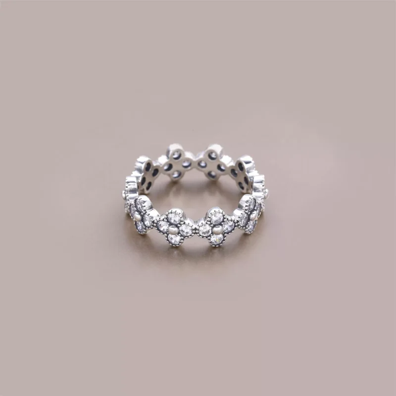 (resim) Pandora oryantal çiçek Yüzük - 191000CZ - Görüntüle 3