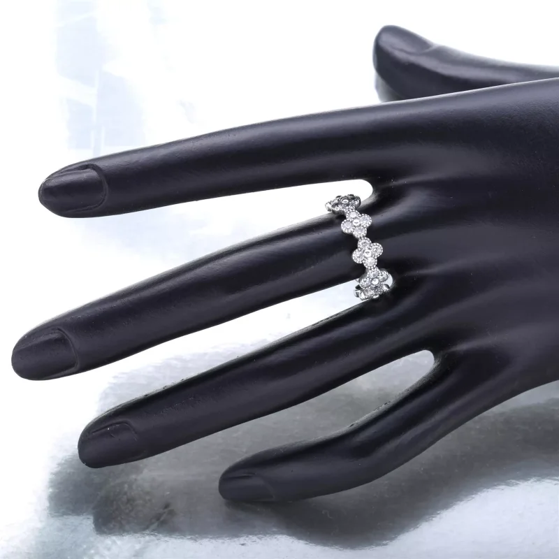 (resim) Pandora oryantal çiçek Yüzük - 191000CZ - Görüntüle 7