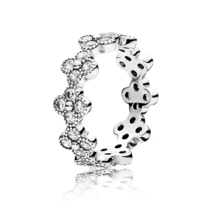 (resim) Pandora oryantal çiçek Yüzük - 191000CZ
