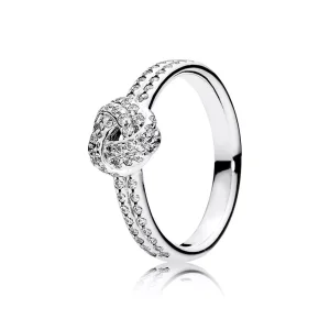 (resim) Pandora Pırıl pırıl Aşk Düğümü Yüzük - 190997CZ