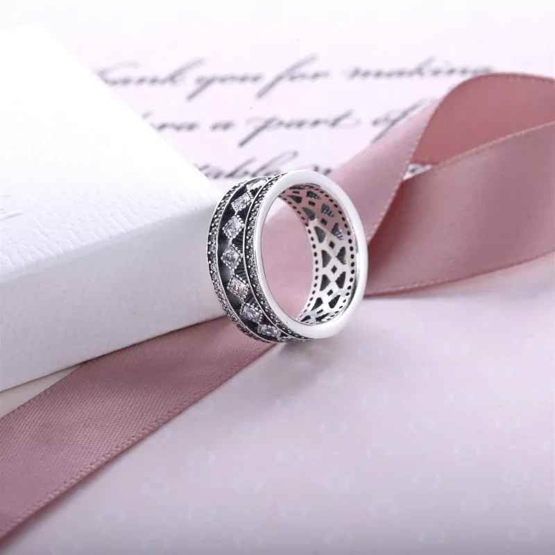 (resim) Pandora Vintage Hayranlık Yüzük - 191007CZ - Görüntüle 2