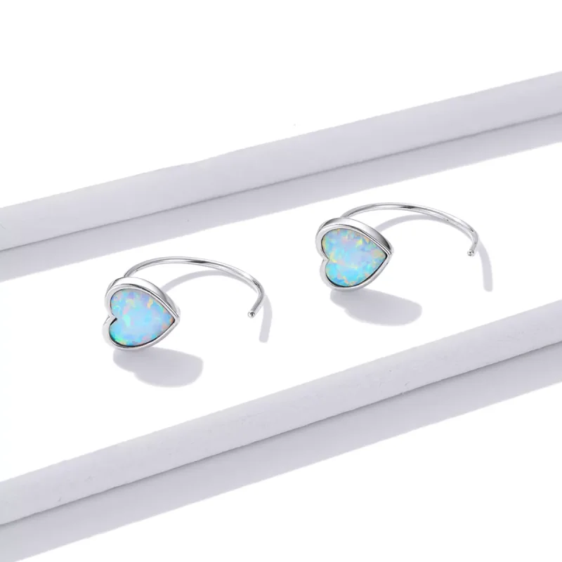 (resim) Pandora Stili Aurora Romantik Küpe - BSE499 - Görüntüle 2