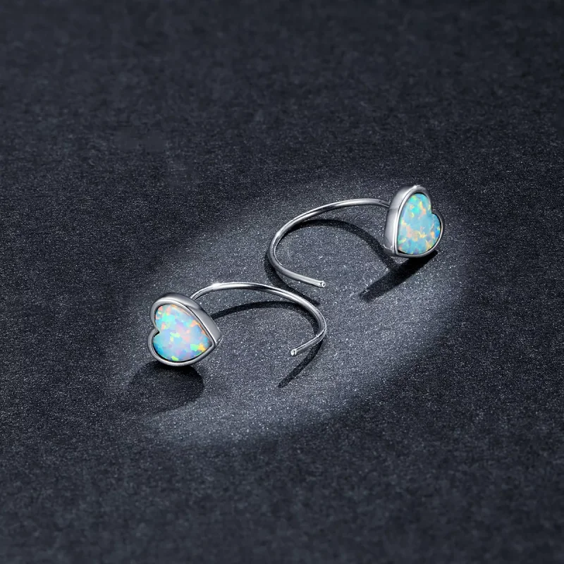 (resim) Pandora Stili Aurora Romantik Küpe - BSE499 - Görüntüle 5