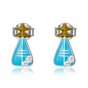 (resim) Pandora Stili Mini Lüt Kütük Küpe - SCE1216