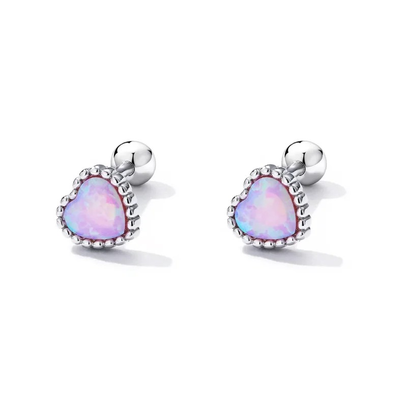 (resim) Pandora Stili Opal Sevgi Küpe - SCE1383 - Görüntüle 2
