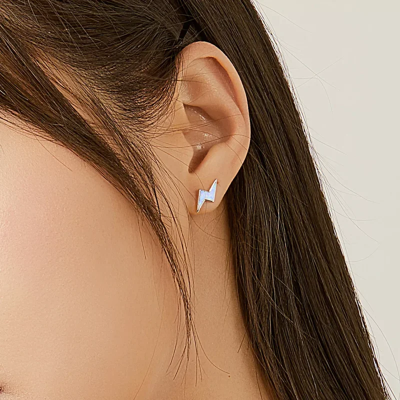 (resim) Pandora Stili Opal Yıldırım Küpe - SCE860 - Görüntüle 5