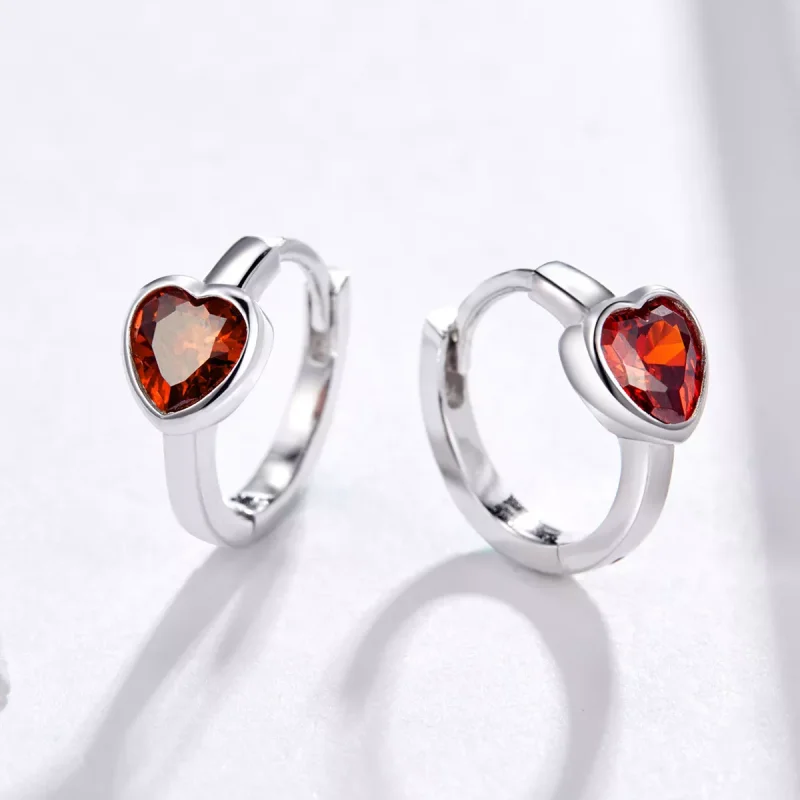 (resim) Pandora Stilinde Love You Çivi Küpeler - BSE084 - Görüntüle 3