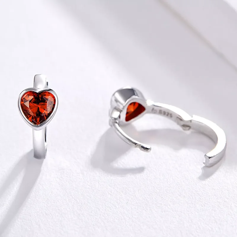 (resim) Pandora Stilinde Love You Çivi Küpeler - BSE084 - Görüntüle 4