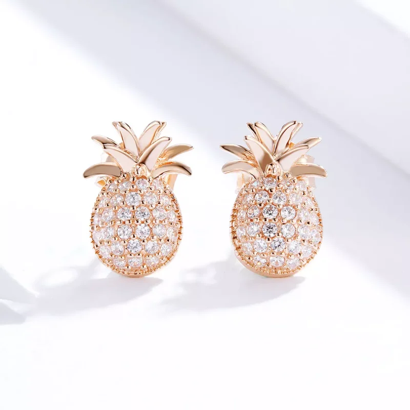 (resim) Pandora tarzı Ananas Küpe - SCE803 - Görüntüle 2