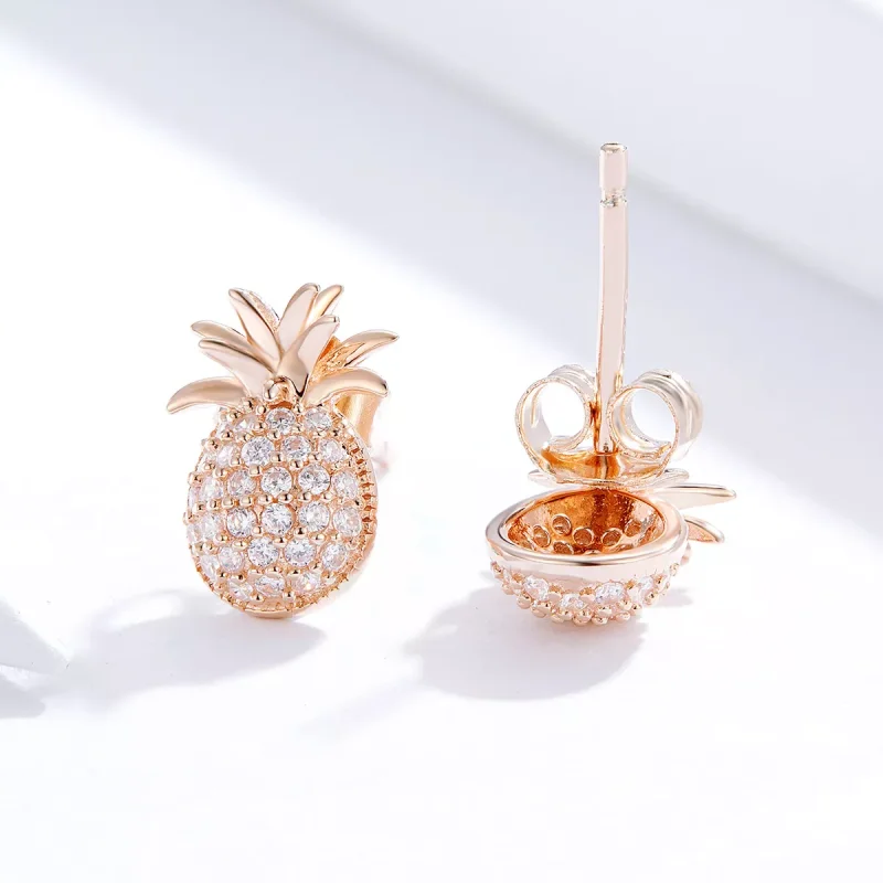 (resim) Pandora tarzı Ananas Küpe - SCE803 - Görüntüle 4