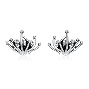 (resim) Pandora tarzı Lycoris radiata Küpe - SCE940